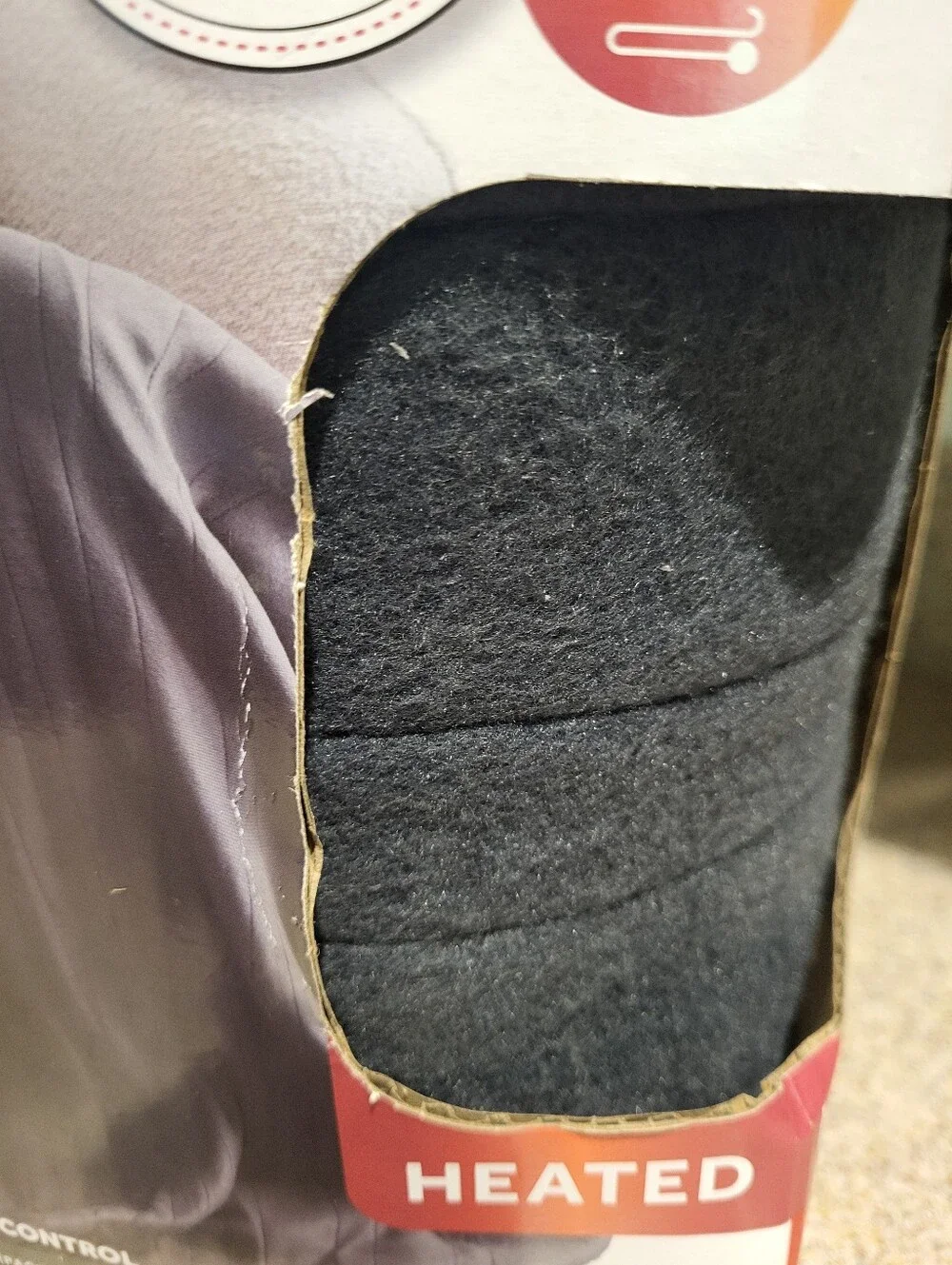 Sunbeam Soft Fleece Heated Throw Blanket 50